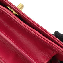 Load image into Gallery viewer, CHANEL Matelasse Full Flap ChainShoulder Bag Red AS0148 Lambskin
