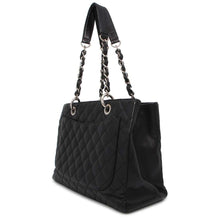 将图像加载到图库查看器中，CHANEL Matelasse GSTTote Bag BlackA50995 Caviar Leather
