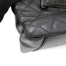 将图像加载到图库查看器中，CHANEL Matelasse GSTTote Bag BlackA50995 Caviar Leather
