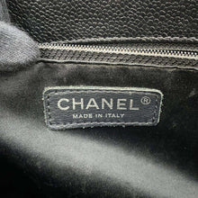 将图像加载到图库查看器中，CHANEL Matelasse GSTTote Bag BlackA50995 Caviar Leather
