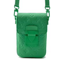 Load image into Gallery viewer, LOUIS VUITTON SPadlock Vertical Wearable Wallet Green M81525 Taurillon
