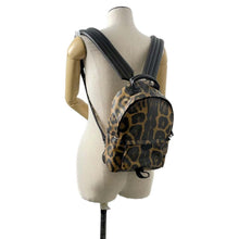 将图像加载到图库查看器中，LOUIS VUITTON Palm Springs Backpack Noir/BrownM52020 Animal print Size PM
