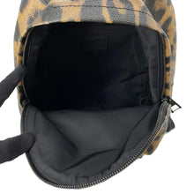 将图像加载到图库查看器中，LOUIS VUITTON Palm Springs Backpack Noir/BrownM52020 Animal print Size PM
