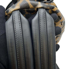 将图像加载到图库查看器中，LOUIS VUITTON Palm Springs Backpack Noir/BrownM52020 Animal print Size PM
