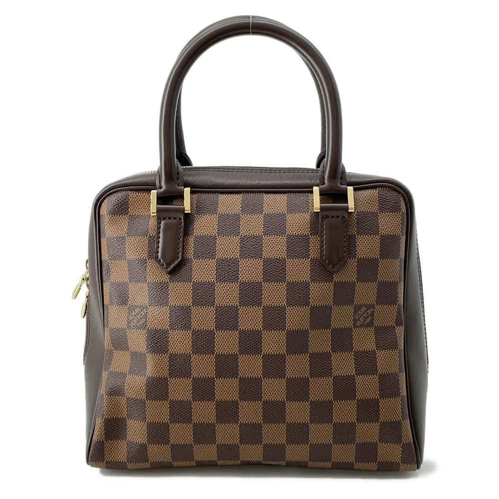 LOUIS VUITTON Brera Red N51150 Damier Ebene Canvas