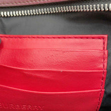 将图像加载到图库查看器中，BURBERRY TB logo Shoulder Bag Orange/Beige 8011677 Nylon Leather
