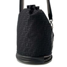 将图像加载到图库查看器中，FENDI 2wayShoulder Bag Black 7VA451 Nylon
