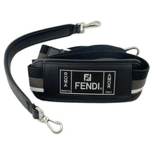 将图像加载到图库查看器中，FENDI 2wayShoulder Bag Black 7VA451 Nylon
