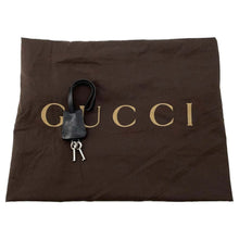 Load image into Gallery viewer, GUCCI Diamante Briefcase Black 201849 Leather
