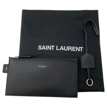 将图像加载到图库查看器中，SAINT LAURENT PARIS Shopping Tote Bag Black 467946 Leather
