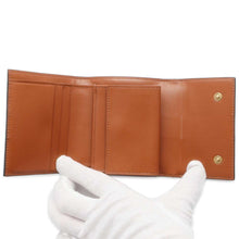 将图像加载到图库查看器中，CELINE Small Trifold Wallet Tan 10D572BZ9.04LU PVC Coated Canvas
