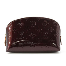 Load image into Gallery viewer, LOUIS VUITTON Pochette Cosmetic Amarante M91495 Monogram Vernis Leather
