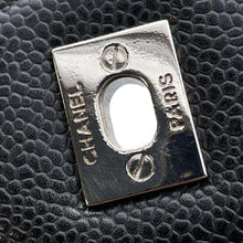 Load image into Gallery viewer, CHANEL Jumbo Matelasse Single Flap ChainShoulder Bag Black Caviar Leather
