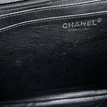 Load image into Gallery viewer, CHANEL Jumbo Matelasse Single Flap ChainShoulder Bag Black Caviar Leather
