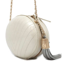 Load image into Gallery viewer, CHANEL V Stitch ChainShoulder Lapausa White Leather
