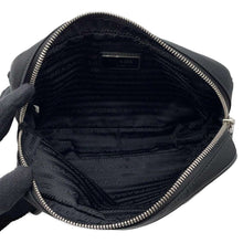 Load image into Gallery viewer, PRADA Logo Crossbody Bag Black 2VL977 Nylon
