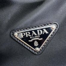 Load image into Gallery viewer, PRADA 2way Travel Bag Black Nylon Leather
