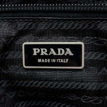 Load image into Gallery viewer, PRADA 2way Travel Bag Black Nylon Leather
