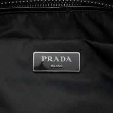 Load image into Gallery viewer, PRADA 2way Tote Bag Black 1BG047 Nylon Leather
