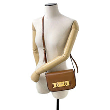 Load image into Gallery viewer, PRADA Logo Shoulder Bag Brown Leather
