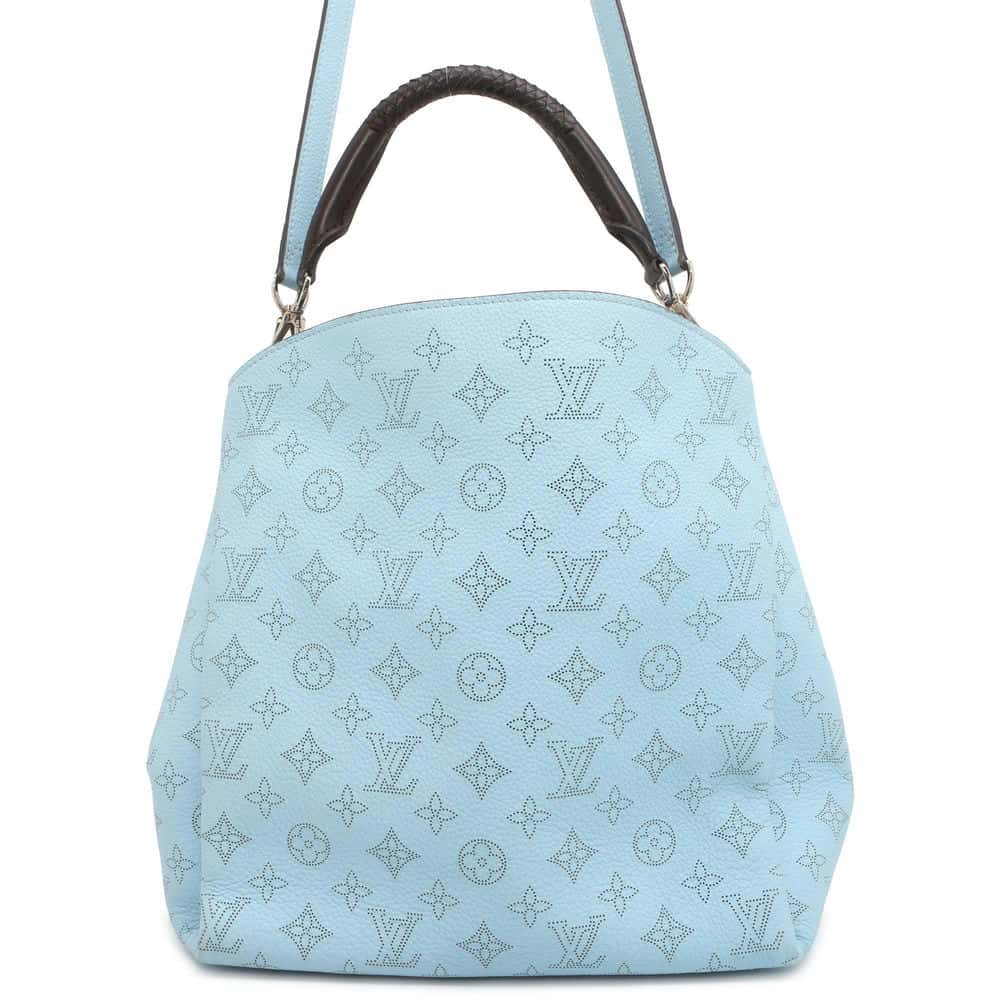 LOUIS VUITTON Babylone Ice blue M50907 Mahina Size PM