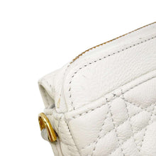 Load image into Gallery viewer, Dior Caro ChainShoulderPouch White S5125UWHC Leather
