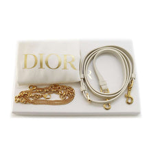 Load image into Gallery viewer, Dior Caro ChainShoulderPouch White S5125UWHC Leather
