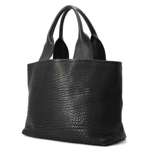 将图像加载到图库查看器中，PRADA Tote Bag Black 1BG440 Leather
