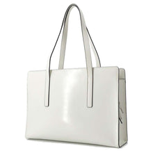 将图像加载到图库查看器中，PRADA Handbag 1995 Re Edition White 1BA350 BrushedLeather Size Medium
