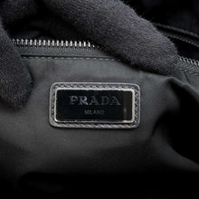 将图像加载到图库查看器中，PRADA Tote Bag Black/Multicolor 2VG019 Nylon
