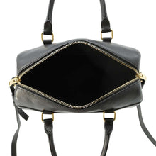 Load image into Gallery viewer, SAINT LAURENT PARIS Baby Duffle Shoulder Bag Black 330958 Leather
