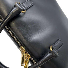 Load image into Gallery viewer, SAINT LAURENT PARIS Baby Duffle Shoulder Bag Black 330958 Leather
