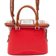 Load image into Gallery viewer, Maison Margiela Maison Margiela 5AC Mini Bag Red SB3WG0009 Canvas Leather Rubber Size Mini
