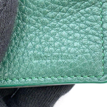 将图像加载到图库查看器中，FENDI Selleria Continental Wallet Bifold Wallet Long Wallet Gray/Green 7M0186 Calf Leather
