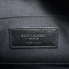 Load image into Gallery viewer, SAINT LAURENT PARIS Camping Shoulder Bag Black 647179 Nylon Leather
