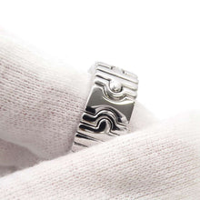 Load image into Gallery viewer, BVLGARI Parentesi Ring Size Approximately No. 10 18K White Gold
