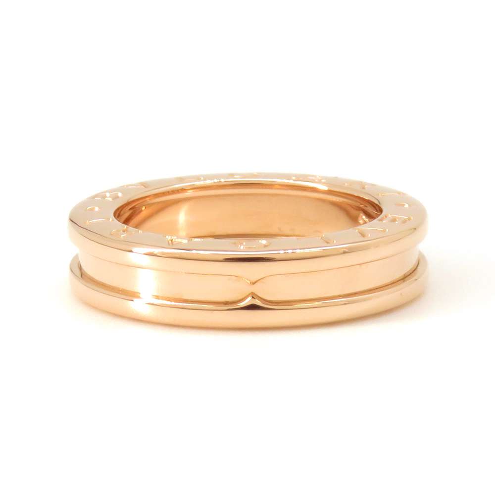 BVLGARI B.Zero1 1 band Ring Size 48/#8 18K 18K Pink Gold