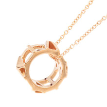 将图像加载到图库查看器中，TIFFANY&amp;Co. Atlas Open Necklace Size Large 68916801 18K Pink Gold
