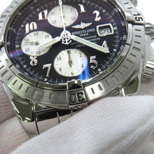 将图像加载到图库查看器中，BREITLING Chronomat Evolution W43.7mm Stainless Steel Black Dial A13356/A156B21PA
