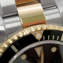 Load image into Gallery viewer, ROLEX Submariner Date W40mm Stainless Steel K18YG Black Dial16613
