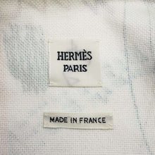 Load image into Gallery viewer, HERMES Denim Paint Jacket Size 36 White/Multicolor Cotton98% Polyurethane2%
