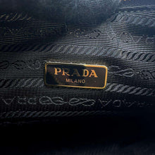 将图像加载到图库查看器中，PRADA Shoulder Bag  Saffiano Leather Re-Edition 2005 Black 1BH204 Leather
