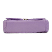 Load image into Gallery viewer, CHANEL Matelasse Gradation Shoulder Bag Purple AS4598 Caviar Leather
