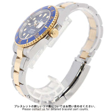 将图像加载到图库查看器中，ROLEX Submariner-Date W41mm Stainless Steel K18YG Blue Dial 126613LB
