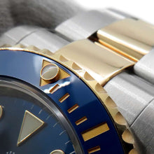 将图像加载到图库查看器中，ROLEX Submariner-Date W41mm Stainless Steel K18YG Blue Dial 126613LB
