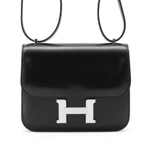 将图像加载到图库查看器中，HERMES Constance3 Miroir Black Box Calf Leather Size Mini
