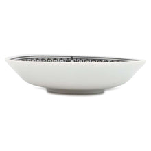 将图像加载到图库查看器中，HERMES H Deco Soy Sauce Dish White/Black Porcelain
