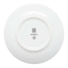 将图像加载到图库查看器中，HERMES H deco bread plate White/Black Porcelain Size 5.5&quot;
