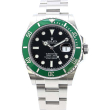 将图像加载到图库查看器中，ROLEX Submariner Date W41mm Stainless Steel Black Dial 126610LV
