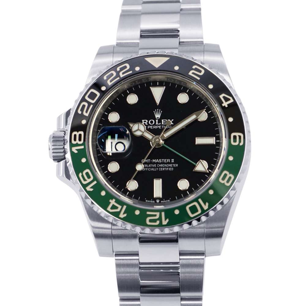 ROLEX GMT MasterII W40mm Stainless Steel Black Dial126720VTNR